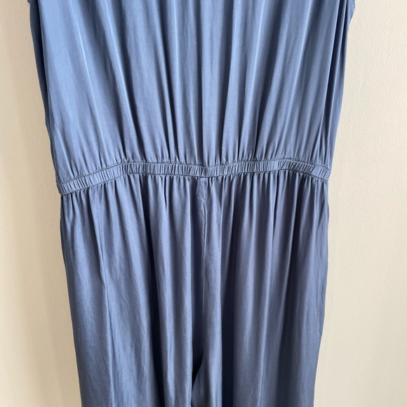 Nation LTD - Yanni Draped Pantsuit in Denim Blue - Size Small - Picture 2 of 16